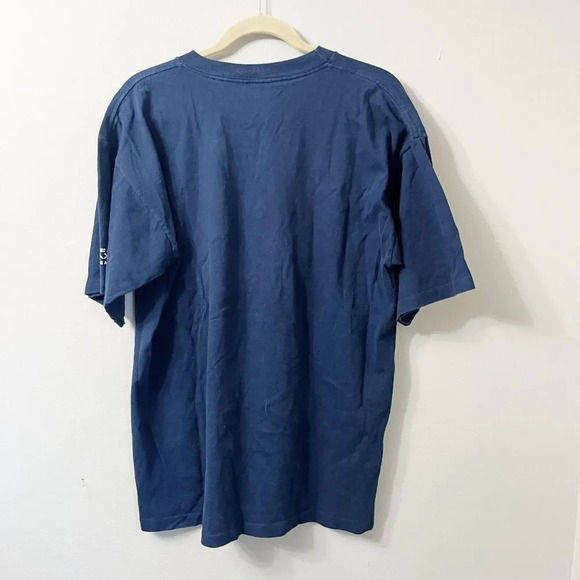 Wild Cotton Mens Blue T Shirt XL International Space Station Imax 3D Graphic Top - Picture 3 of 8